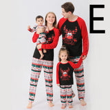 Christmas Family Pajamas Set Mom Dad And Son - MAXIME