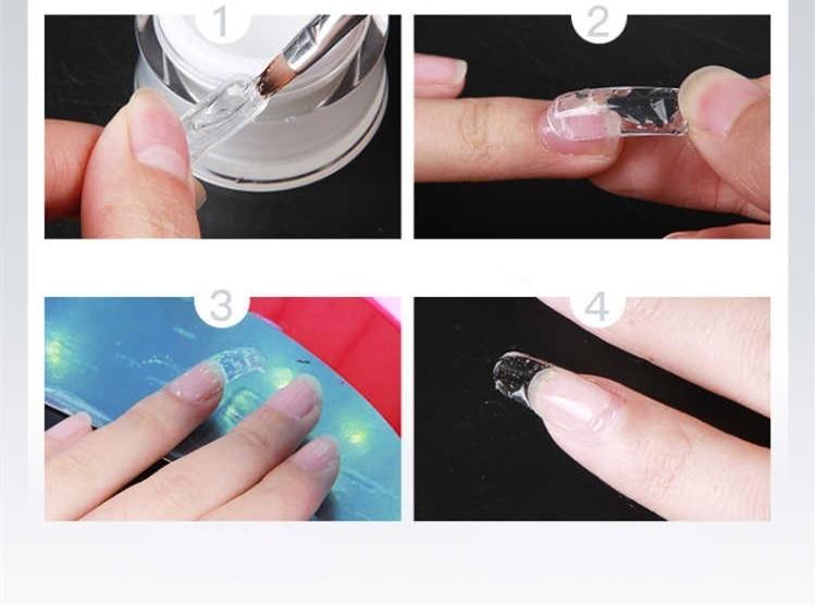 Nail Clear Gel Removable Gel Phototherapy Nail Nail Tablets - MAXIME