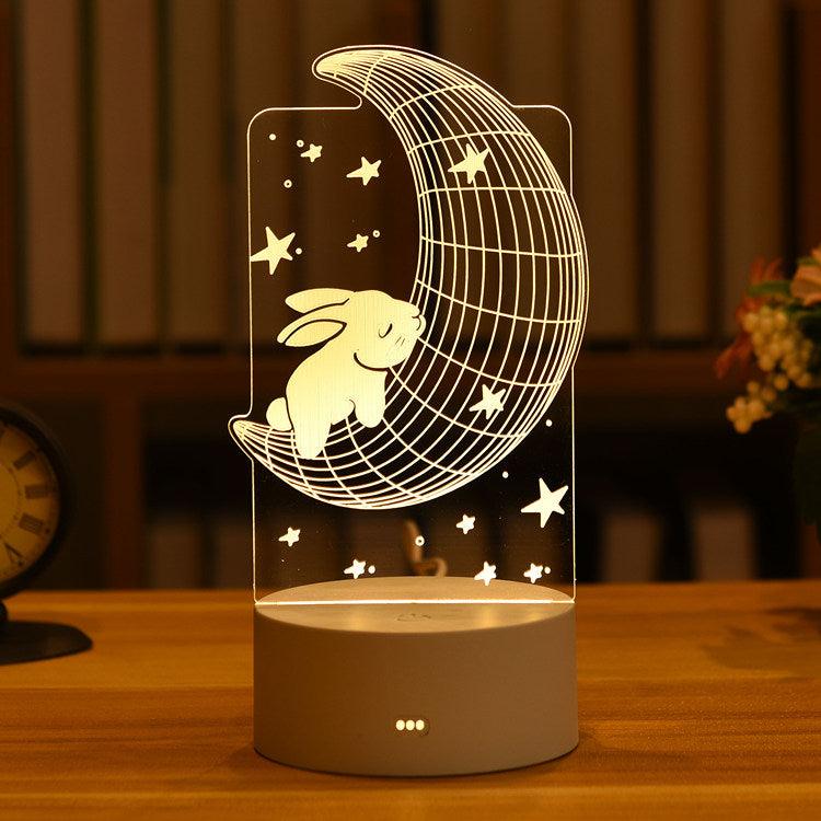 Gift Web Celebrity Douyin Creative 3D Small Night Light - MAXIME