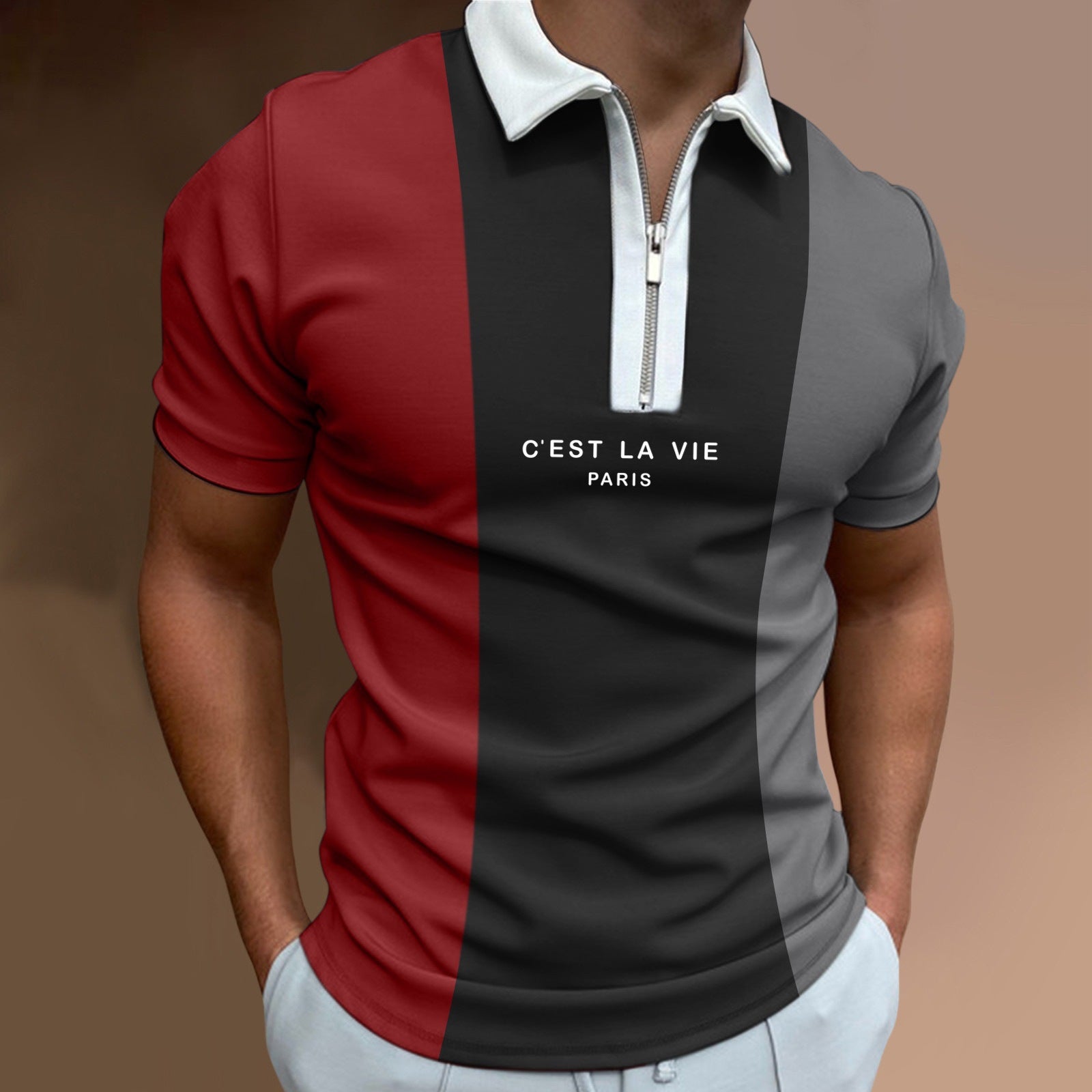 Maxime Matching Sports Polo Shirt - MAXIME