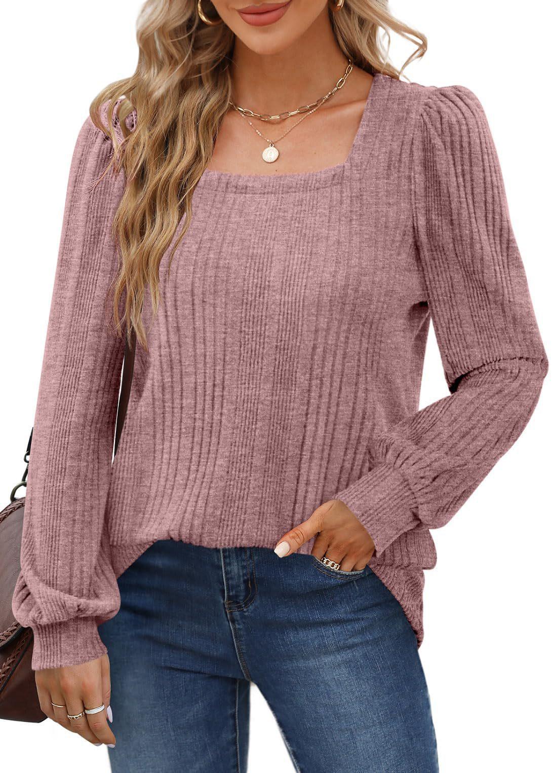 Maxime Casual Long Sleeve Top - MAXIME