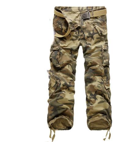 Camouflage cargo trousers - MAXIME