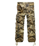 Camouflage cargo trousers - MAXIME