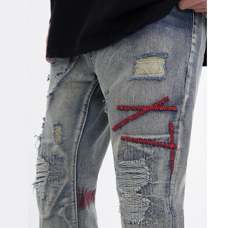 Maxime Ripped Vintage Jeans - MAXIME