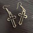 Trendy Vintage Cross Earrings - MAXIME