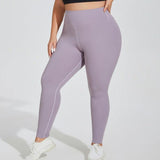 Plus Size Yoga Pants High Waist - MAXIME