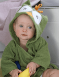 Cartoon Cute Animal Modeling Baby Bath Towels Baby Bathrobes Cotton Children's Bathrobes Baby Hooded - MAXIME