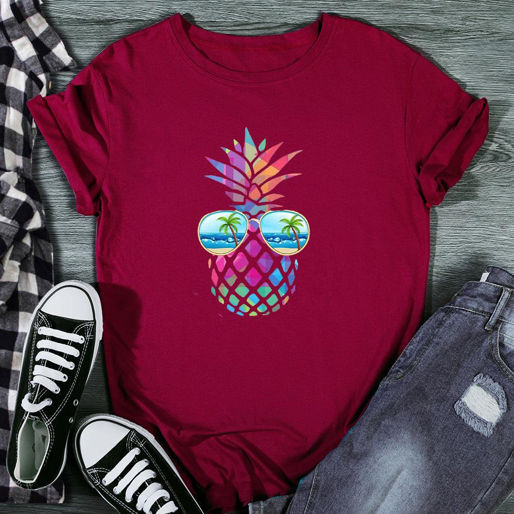 Maxime Eye Pineapple T-shirt Women - MAXIME