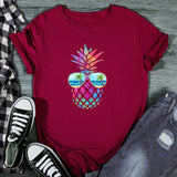 Maxime Eye Pineapple T-shirt Women - MAXIME