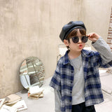 Boys plaid t-shirt - MAXIME