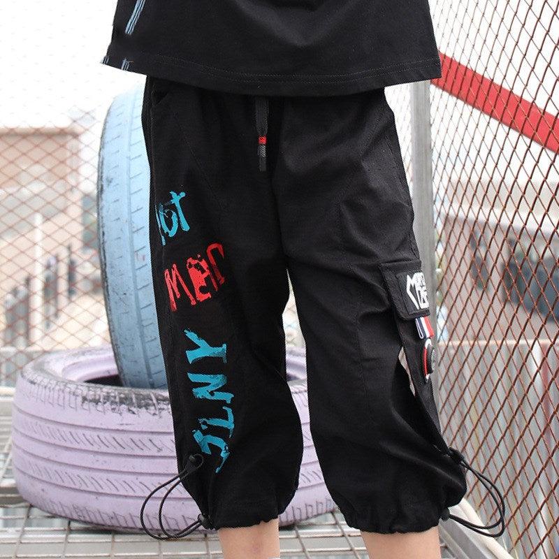 Big kids cropped pants - MAXIME