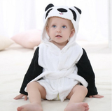 Cartoon Cute Animal Modeling Baby Bath Towels Baby Bathrobes Cotton Children's Bathrobes Baby Hooded - MAXIME