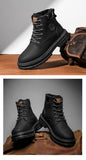 High-top Warm Martin Boots Thickened - MAXIME