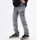 Maxime Ripped Vintage Jeans - MAXIME