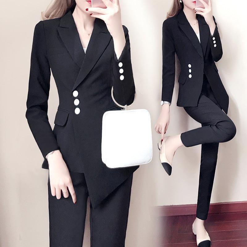 Maxime Women white Slim Pant Suits - MAXIME