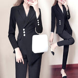 Maxime Women white Slim Pant Suits - MAXIME