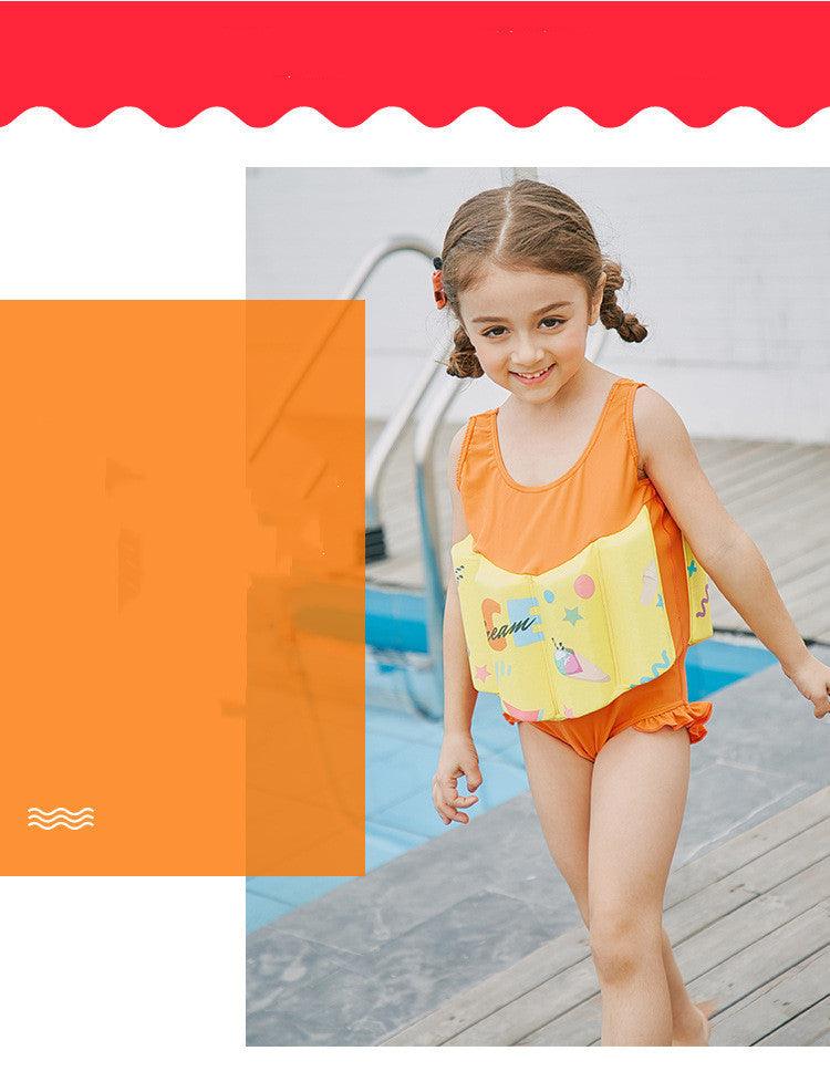 Children's Life Jackets Buoyancy One-piece Swimsuits - MAXIME