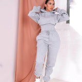 Maxime Hooded Sweater Two Piece Set - MAXIME