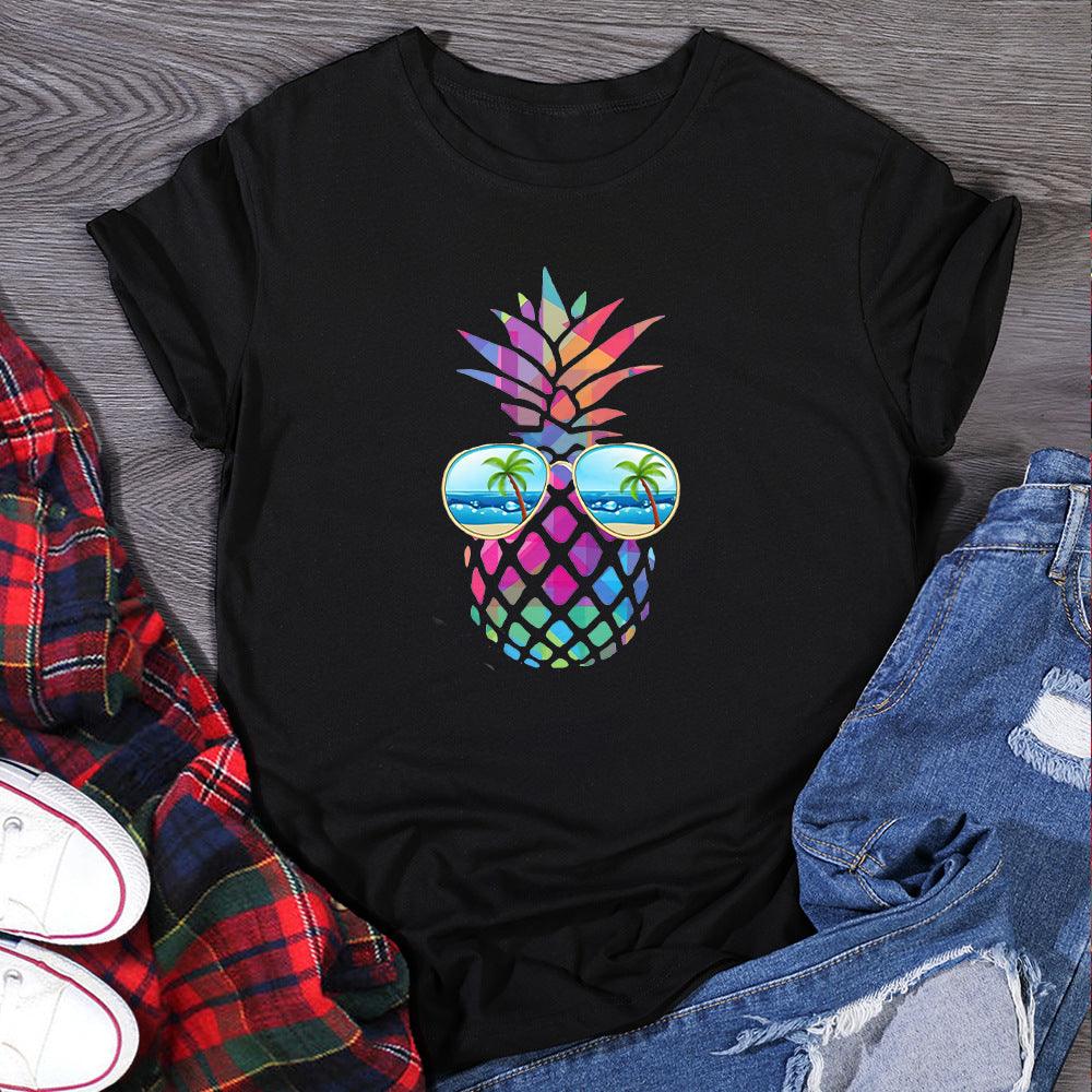 Maxime Eye Pineapple T-shirt Women - MAXIME