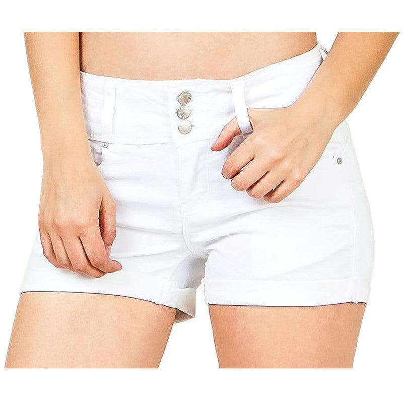 Maxime Waist-tight Denim Elastic Hot Pants Women - MAXIME