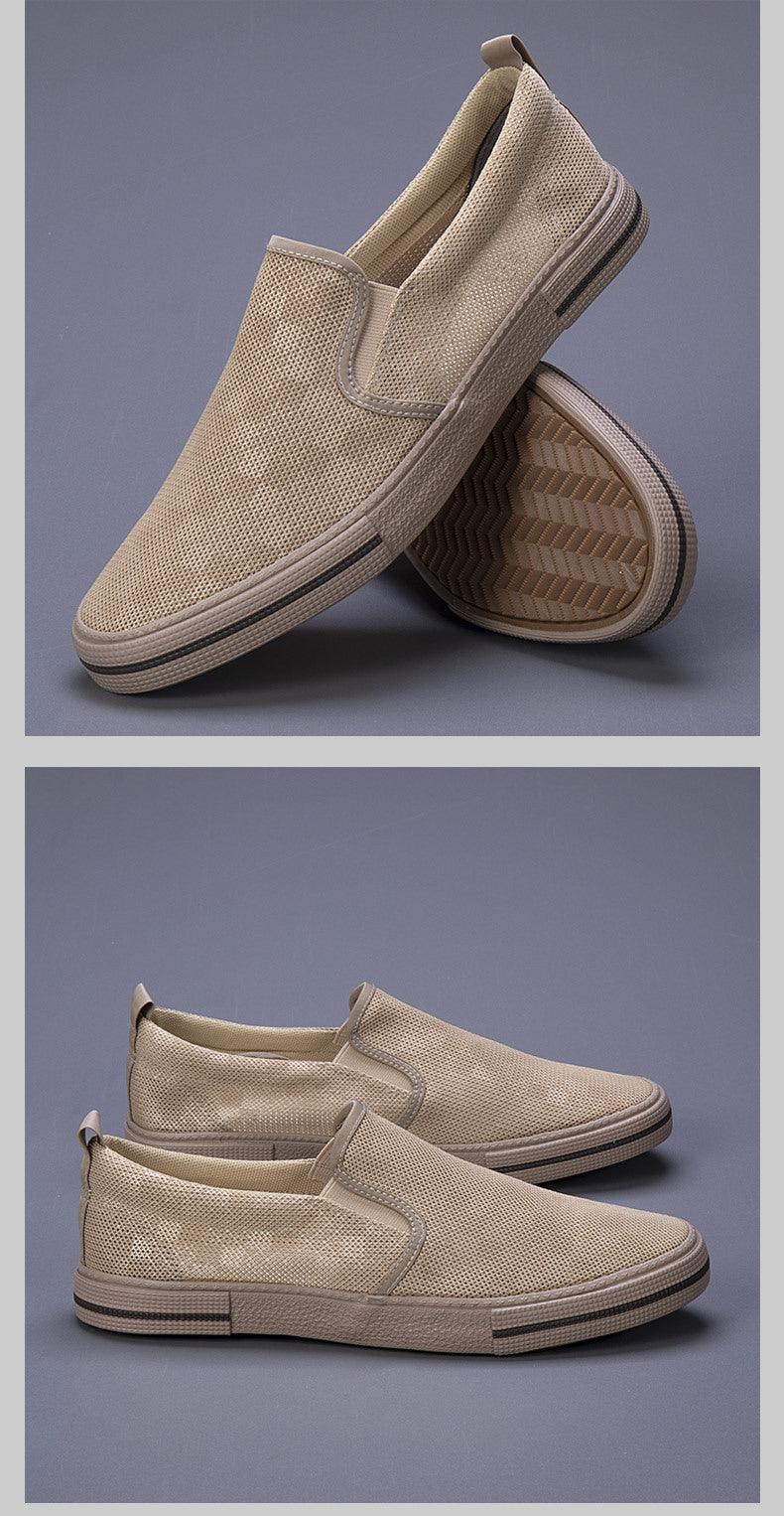 Breathable Casual Flat Canvas Shoes - MAXIME