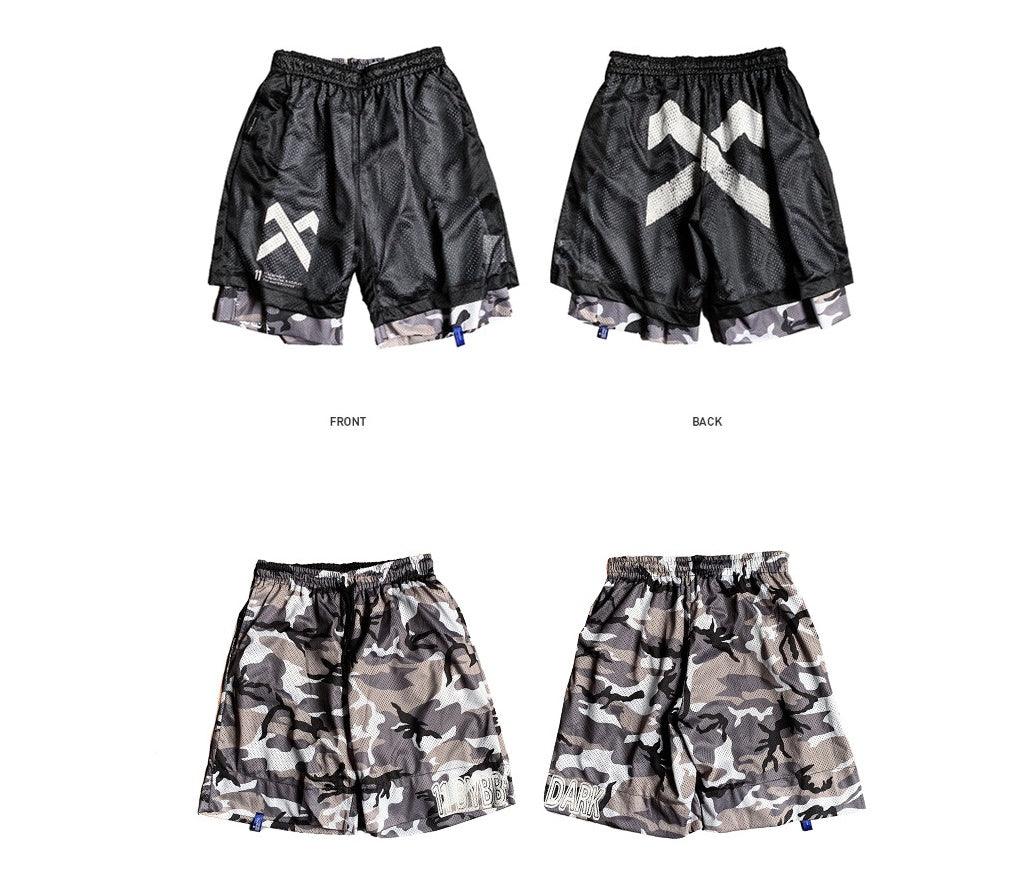 Tooling shorts camouflage five-point pants - MAXIME