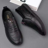 Men's Business Slip-on Leather Shoes - MAXIME