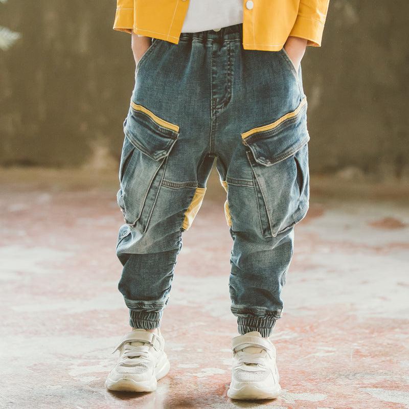 Boys Spring And Autumn Jeans - MAXIME