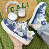 Denim Canvas Cold Glue Bread Shoes - MAXIME