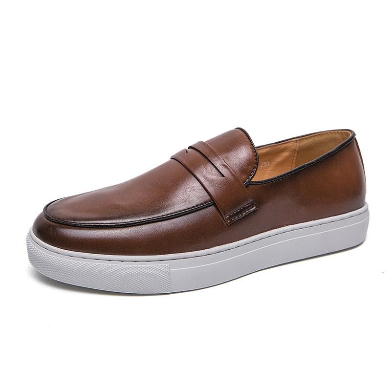 Male Business Casual Leather Shoes - MAXIME