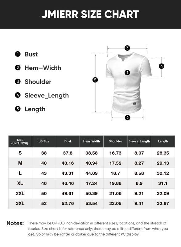 Men's Muscle Slim Fit T-Shirt V Neck - MAXIME