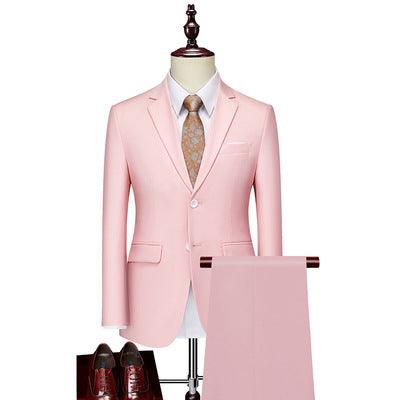 Men's Business Casual Suit Suit Two-piece Set - MAXIME