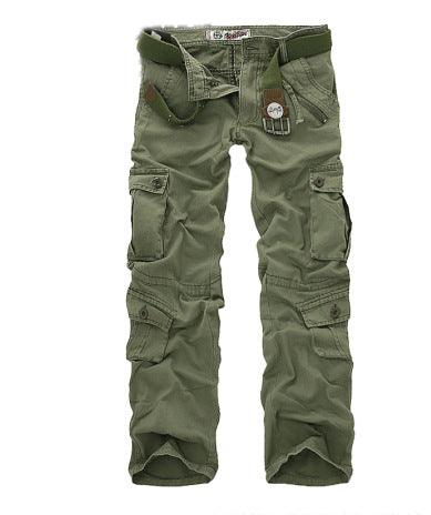 Camouflage cargo trousers - MAXIME