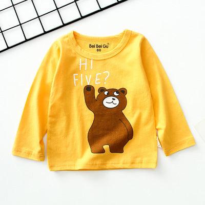 Cartoon children's long sleeve t-shirt - MAXIME