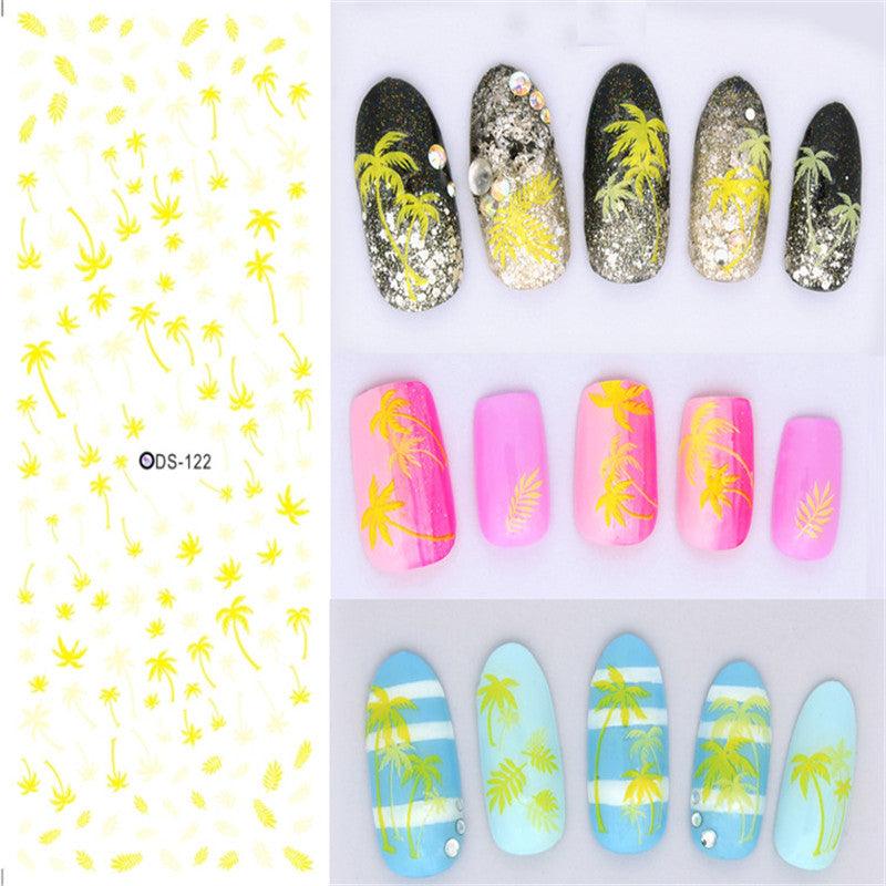 Watermark sticker decal nail sticker - MAXIME