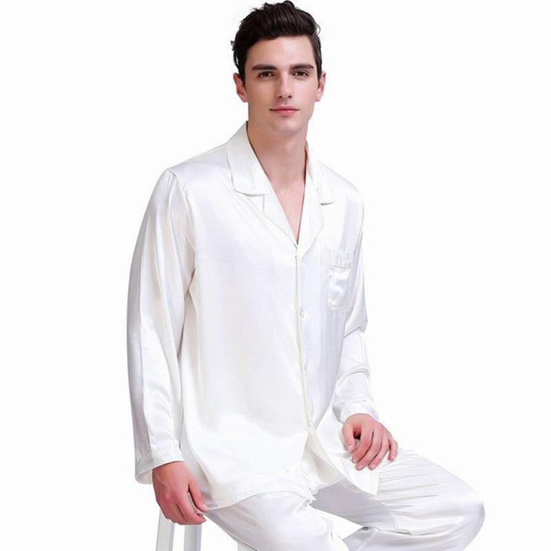 Pajamas Nightgown Loose Homewear Men Winter Sleepwear - MAXIME