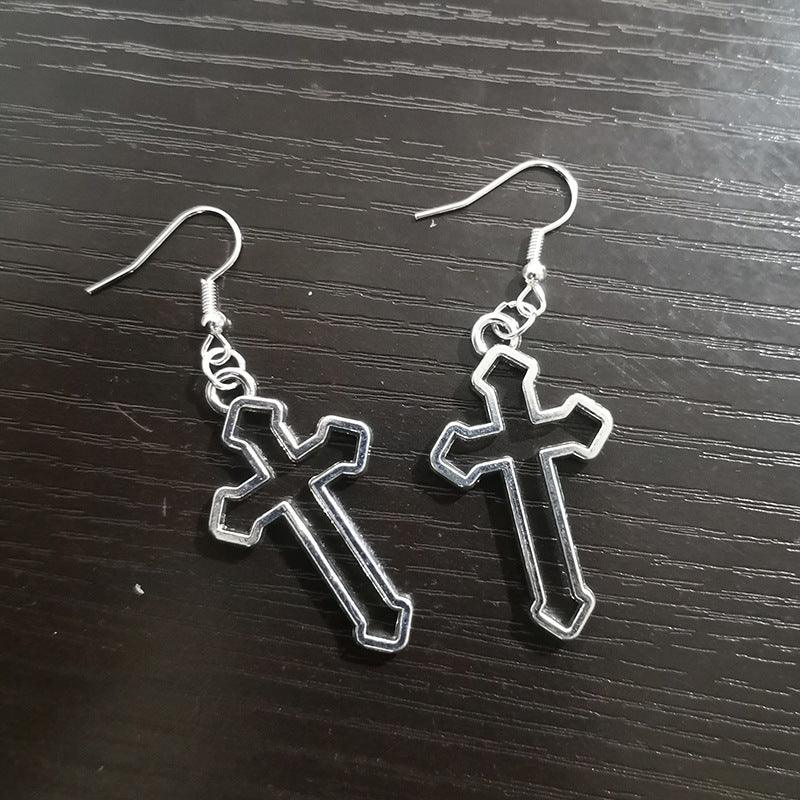 Trendy Vintage Cross Earrings - MAXIME