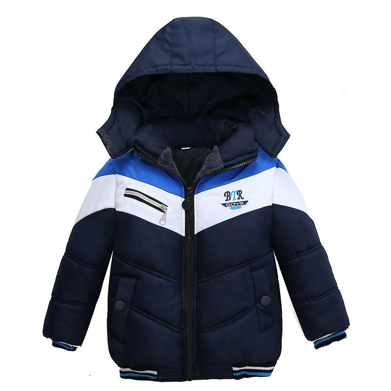 Hooded Padded Jacket For Boys - MAXIME