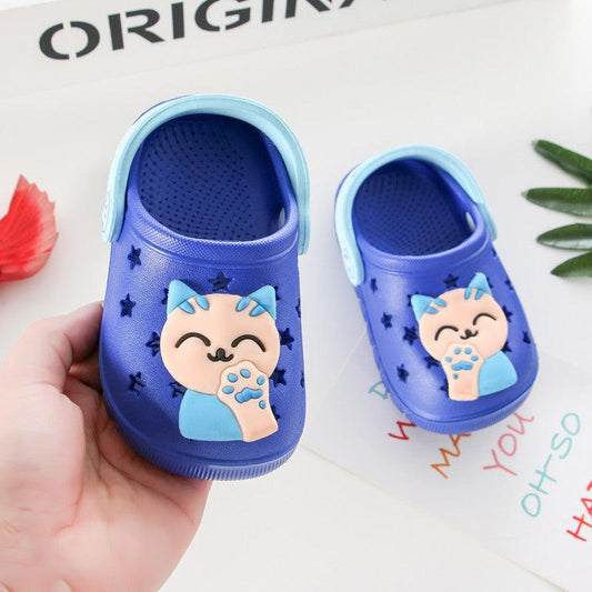 Girls soft bottom lucky cat bathroom slippers - MAXIME