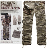 Camouflage cargo trousers - MAXIME