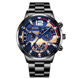 Men's Fashion Casual Six-pin Steel Belt Watch Quartz Watch - MAXIME