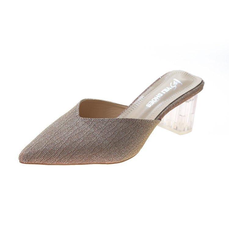 Women Heel Sandals And Slippers - MAXIME