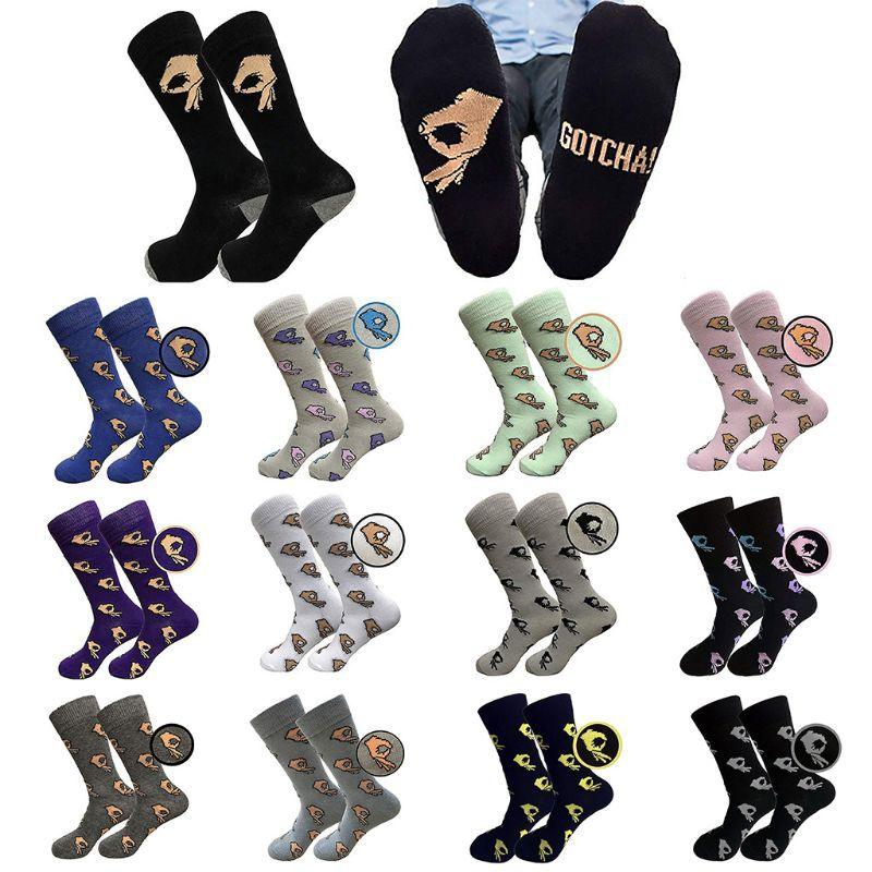 Gesture socks cotton socks - MAXIME