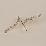 Popular Leaf Zircon Simple Fashion Bracelet Ladies - MAXIME