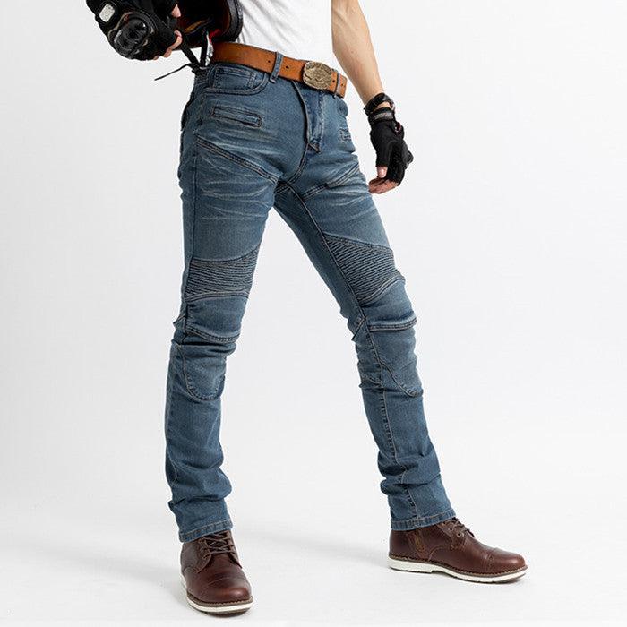 Protective Gear Denim Cycling Pants - MAXIME