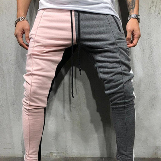 Color Mix Jogger Sweatpants - MAXIME