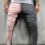 Color Mix Jogger Sweatpants - MAXIME