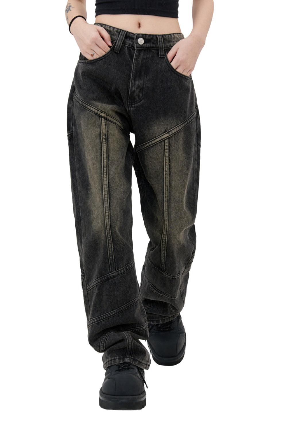 Casual Jeans Men And Women Loose - MAXIME