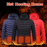 Men Heated Puffer Jacket Electric Heating Coat - MAXIME