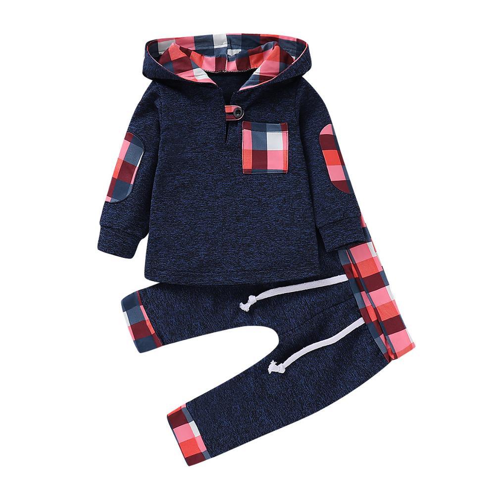 Multicolor Plaid Plush Hoodie suit - MAXIME